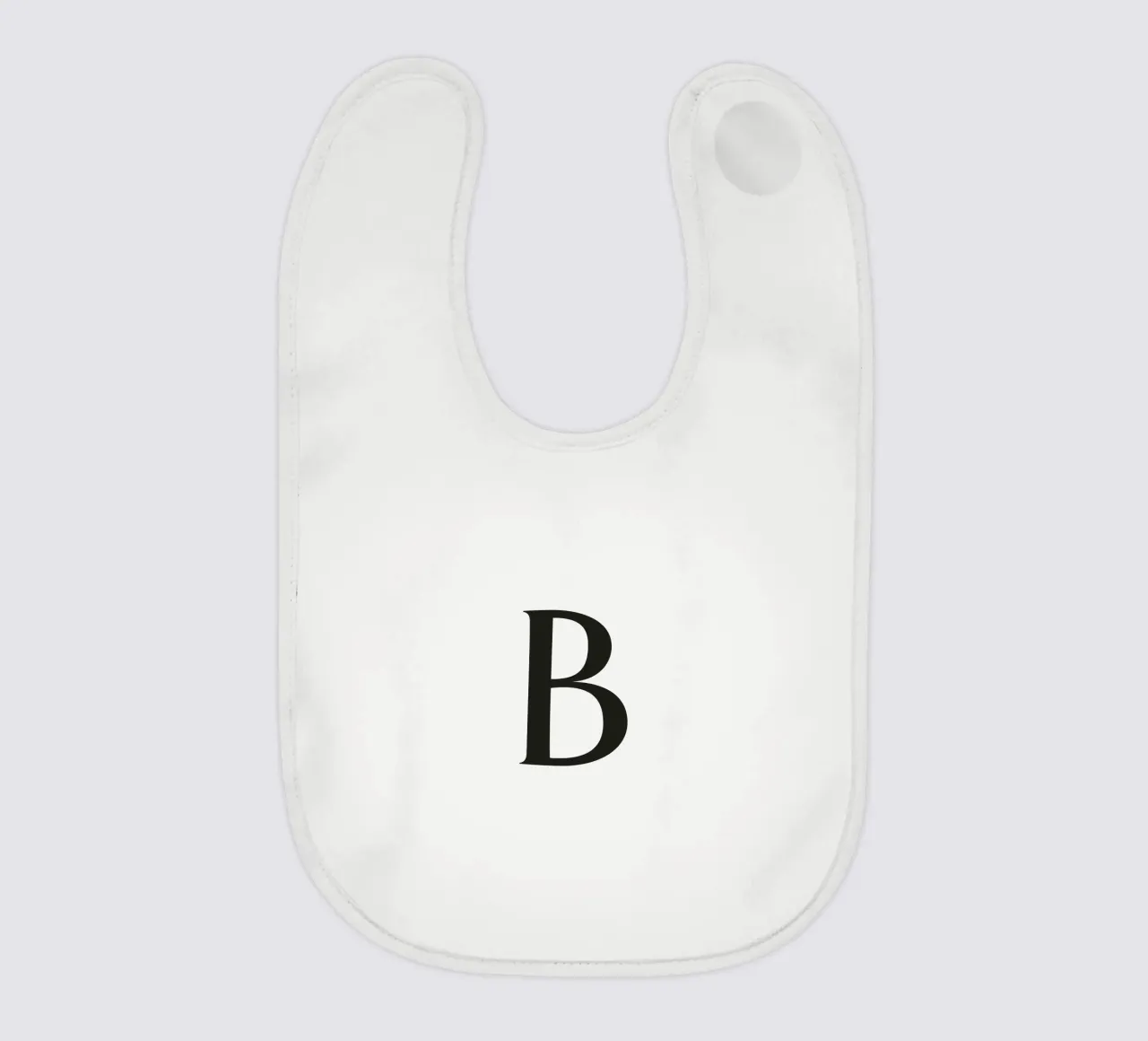 Lettera B bavaglino da Katja Stehle Design