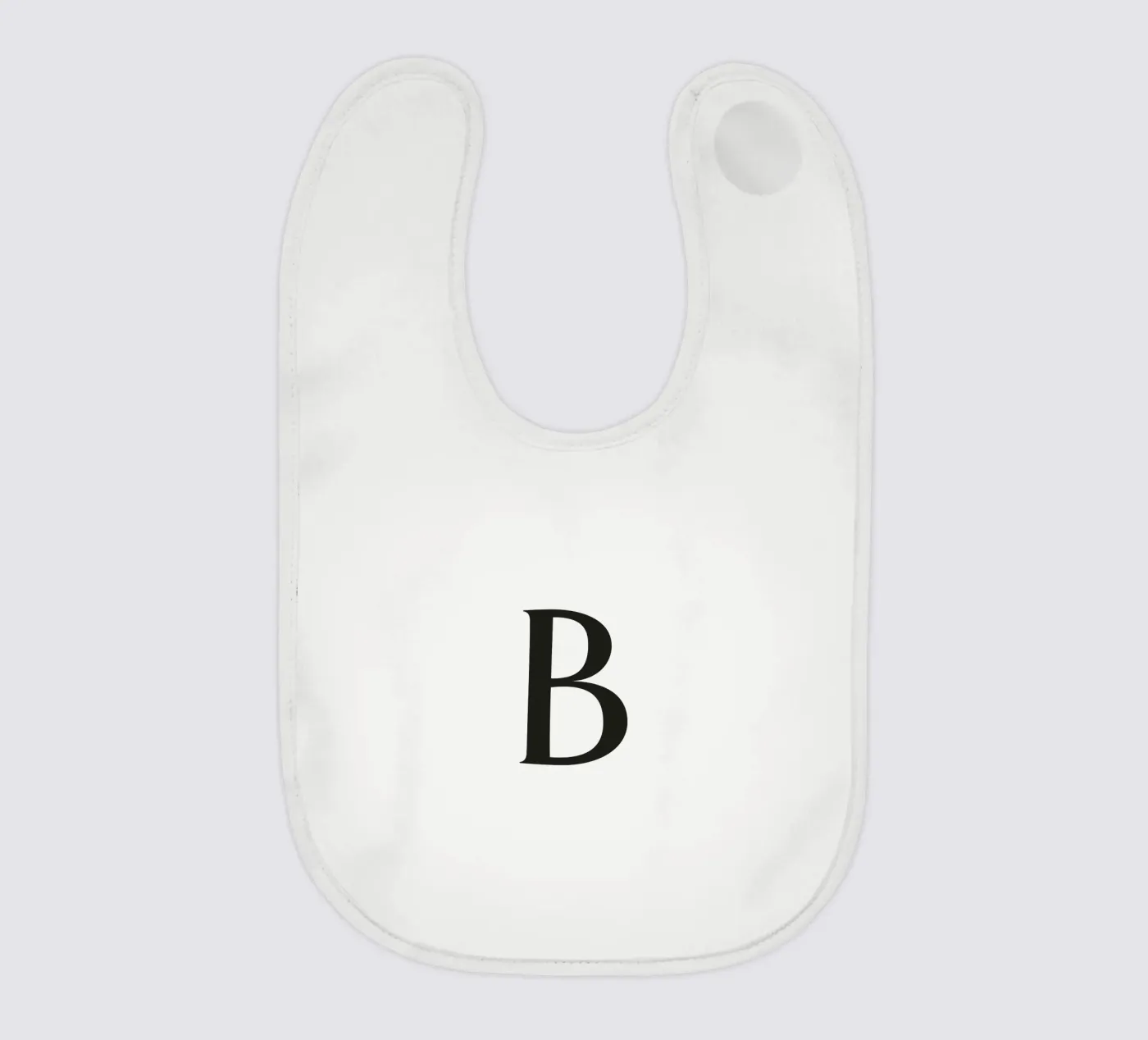 Buchstabe B Babylätzchen von Katja Stehle Design