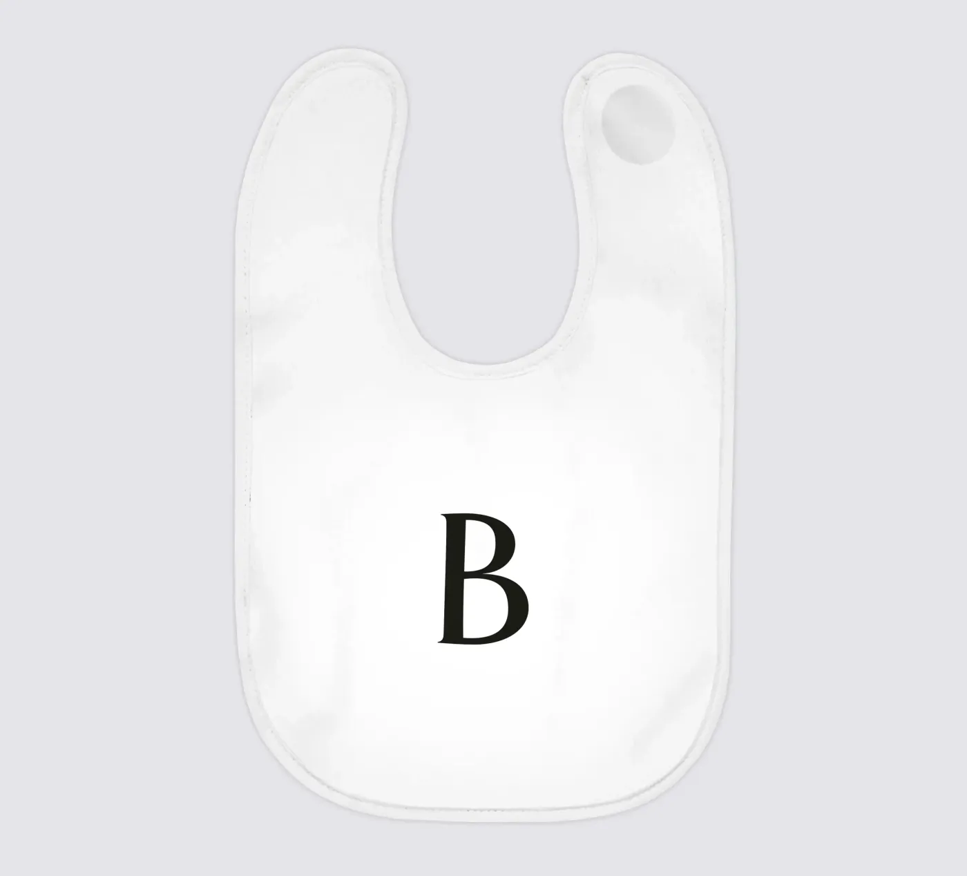 Buchstabe B Babylätzchen von Katja Stehle Design