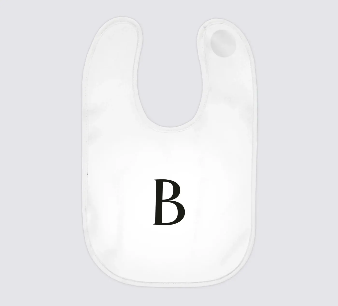 Buchstabe B Babylätzchen von Katja Stehle Design