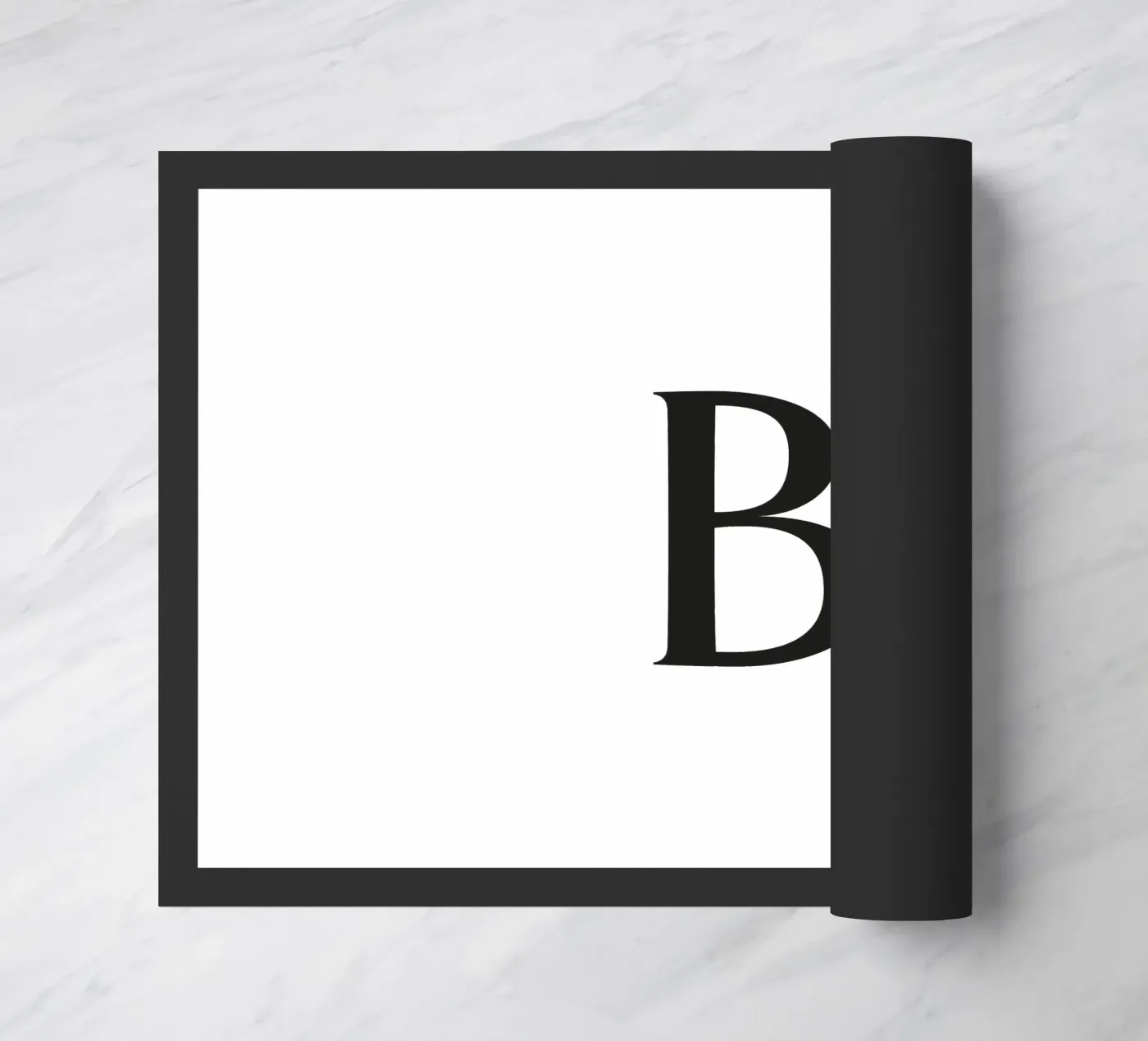 Letter B doormat by Katja Stehle Design