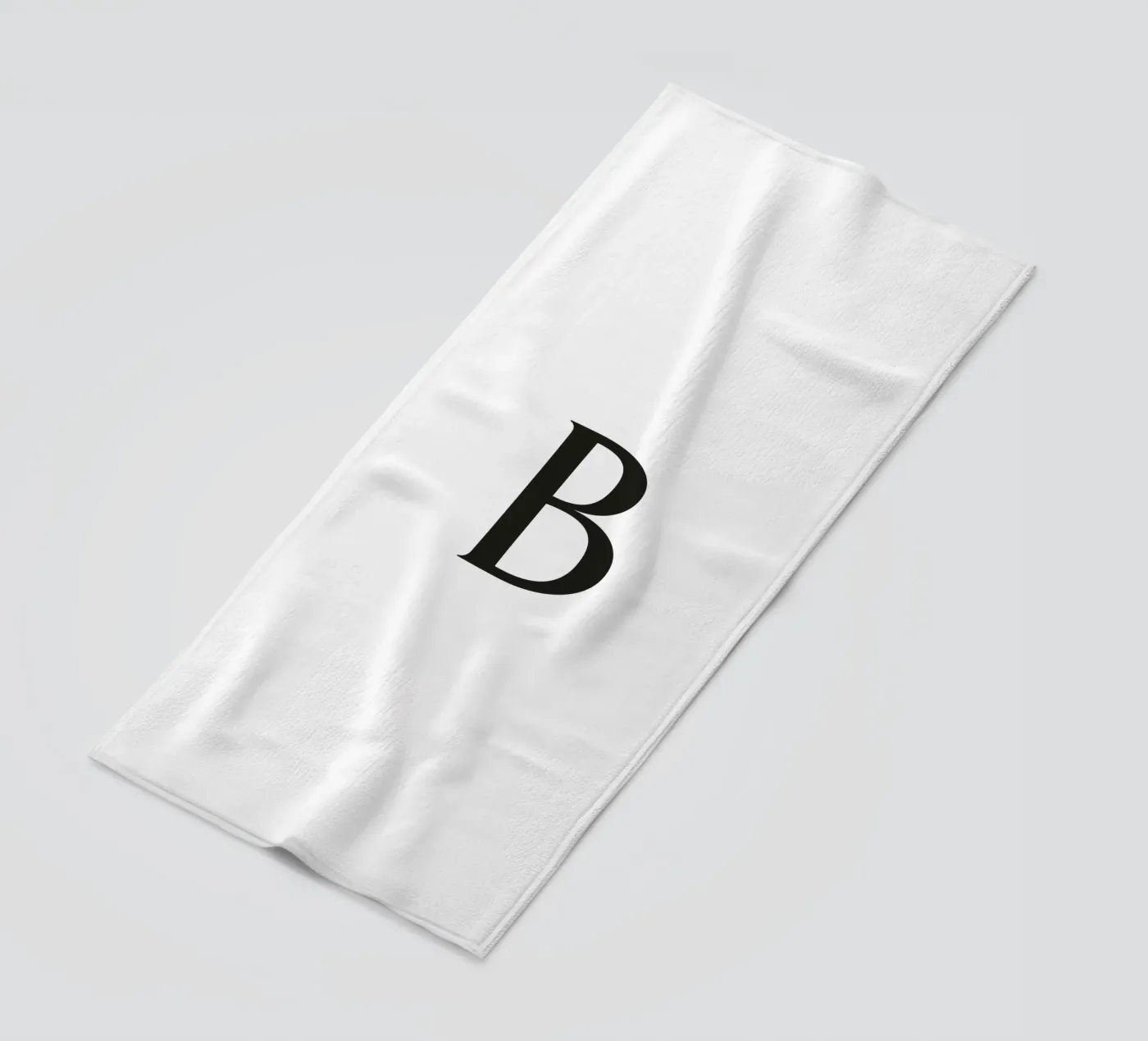 Lettera B telo mare da Katja Stehle Design