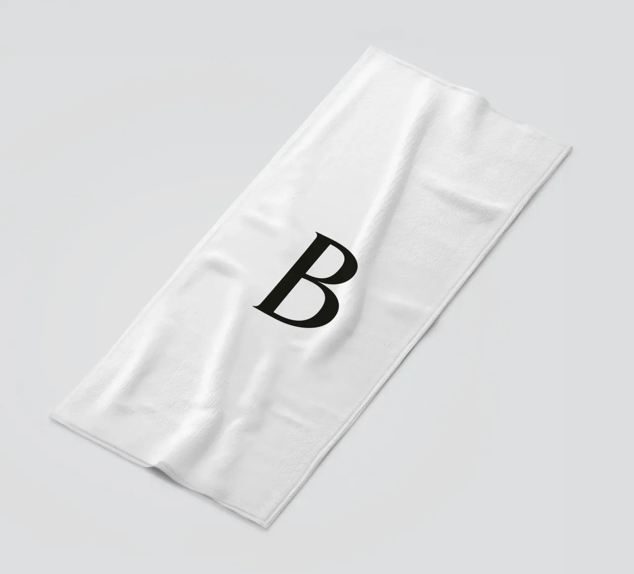 Lettera B telo mare da Katja Stehle Design