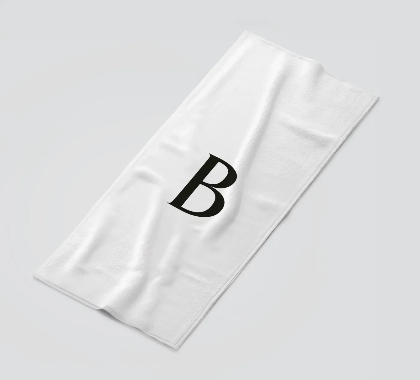 Lettera B telo mare da Katja Stehle Design
