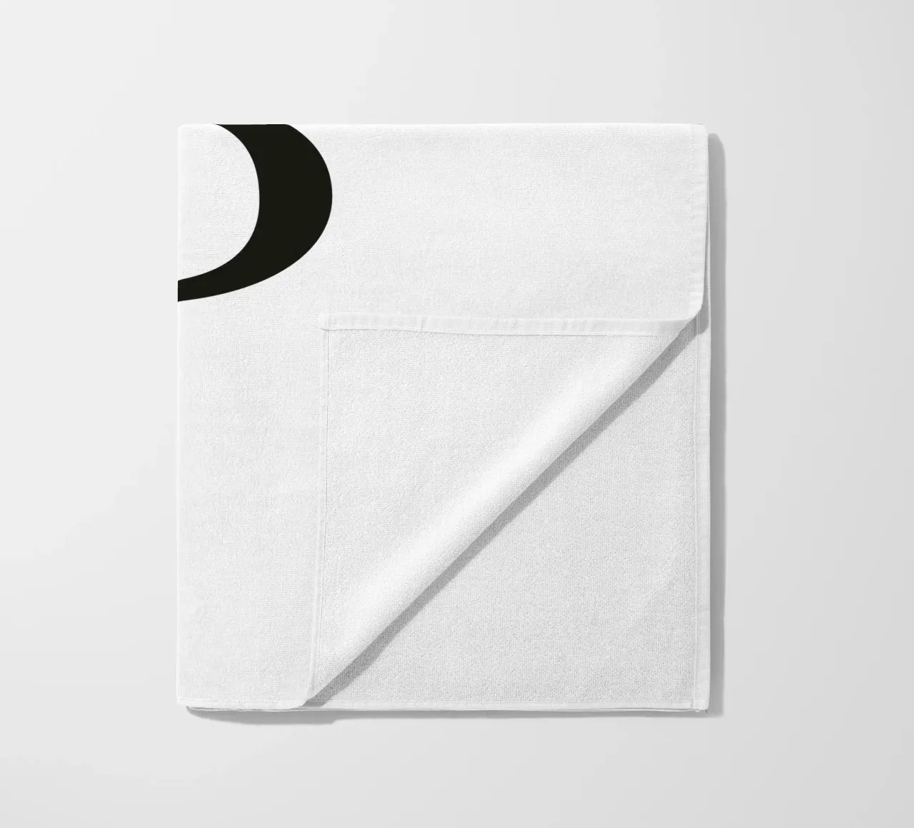 Lettera B telo mare da Katja Stehle Design