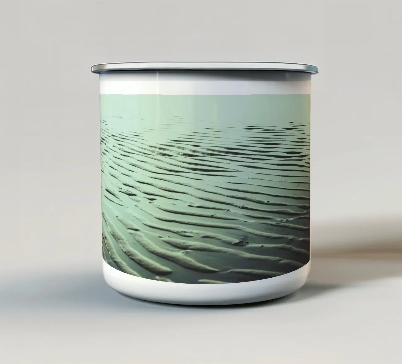 The Sand Waves tazza in smalto da Pale Grain