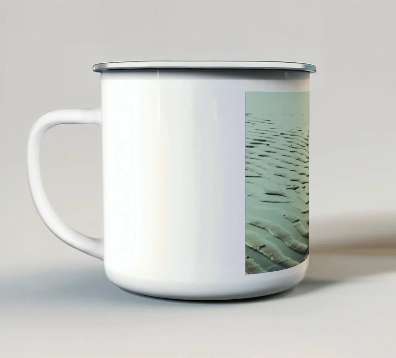 The Sand Waves tazza in smalto da Pale Grain