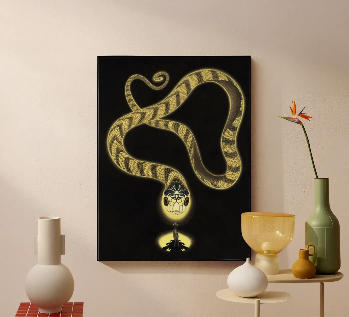 Le Grand Serpent plexiglass da Humphrey VIDAL