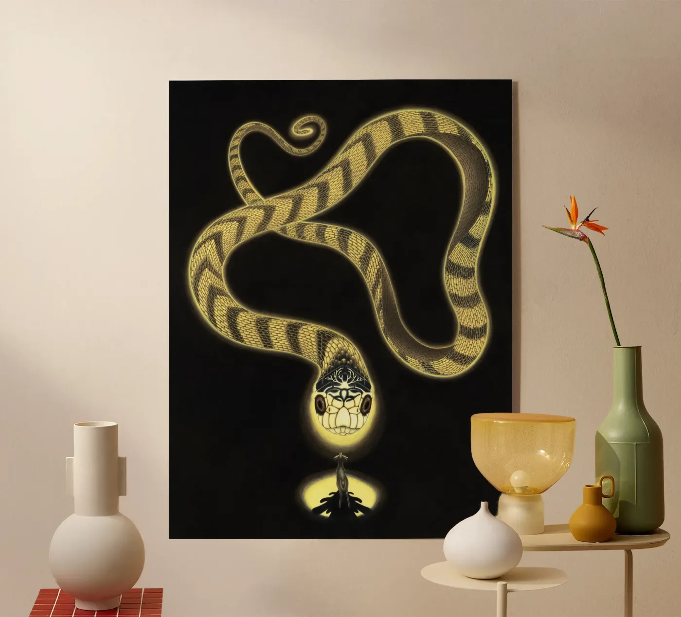 Le Grand Serpent plexiglass da Humphrey VIDAL