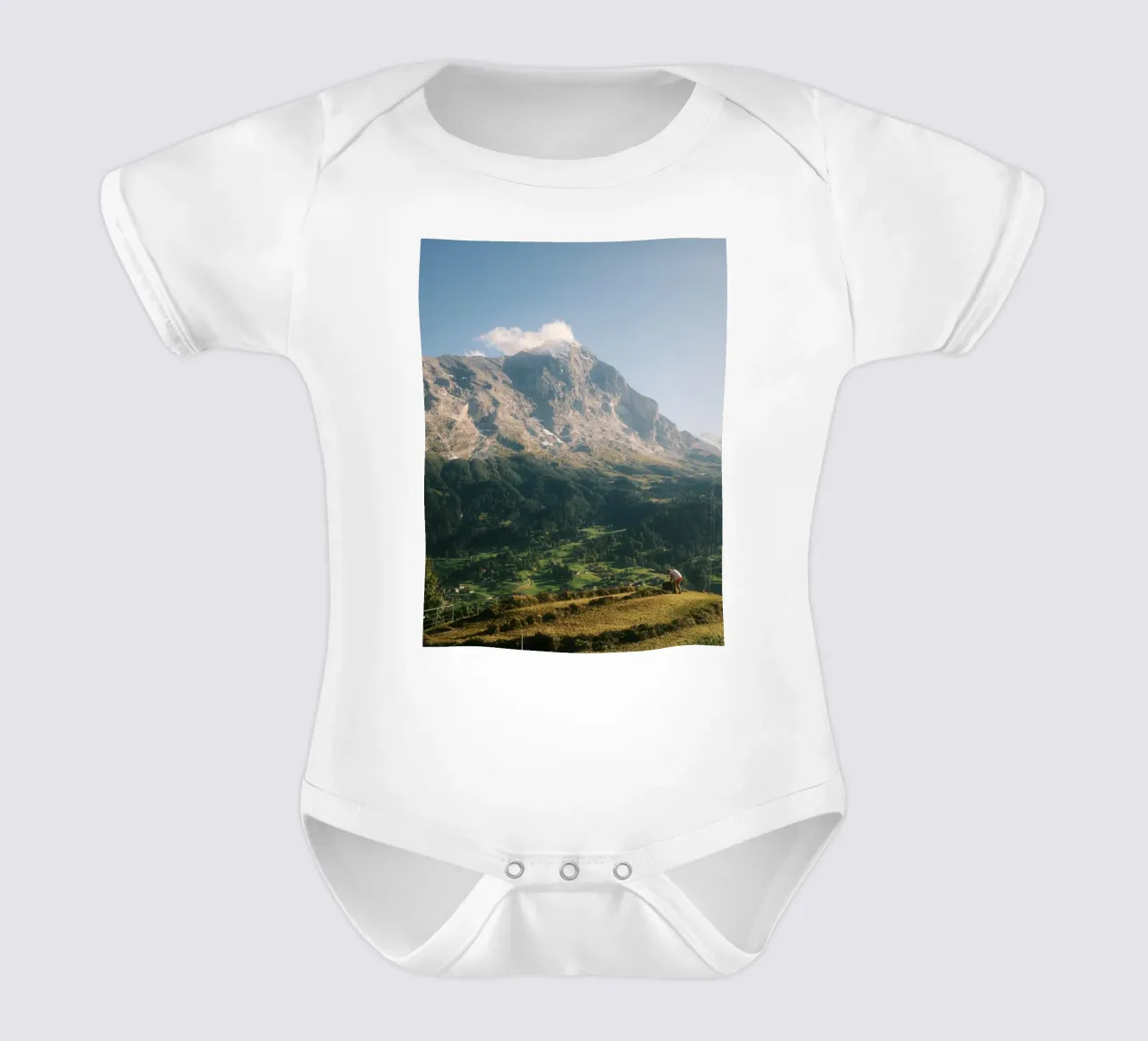 Harvest Under the Eiger body neonato maniche corte da FujiSwiss