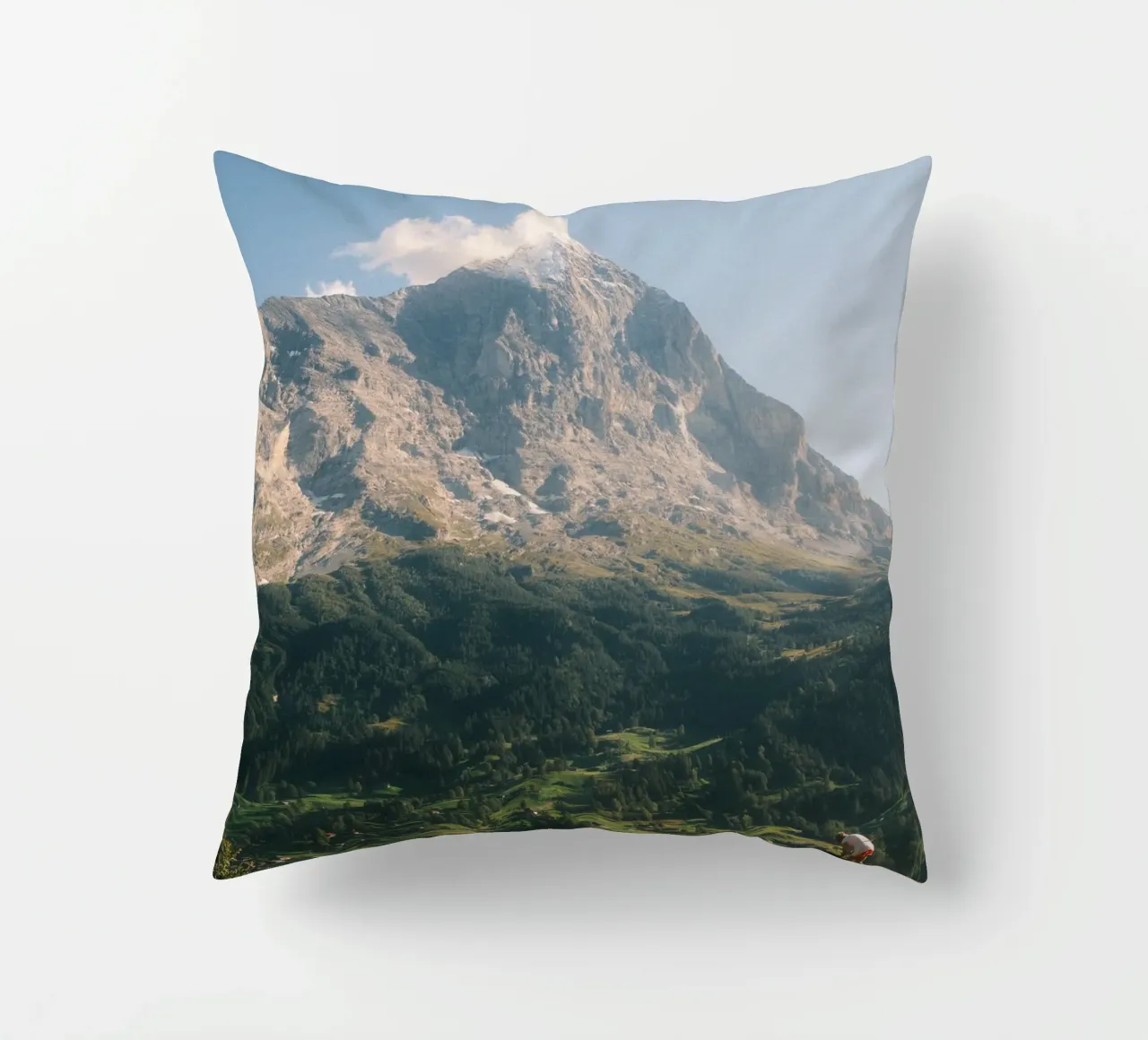 Harvest Under the Eiger cuscino da FujiSwiss