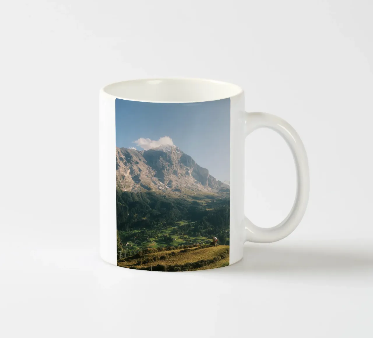 Harvest Under the Eiger tazza in ceramica da FujiSwiss