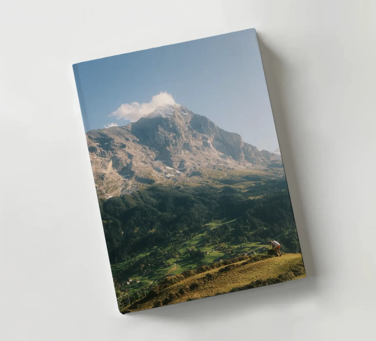 Harvest Under the Eiger notebook by FujiSwiss