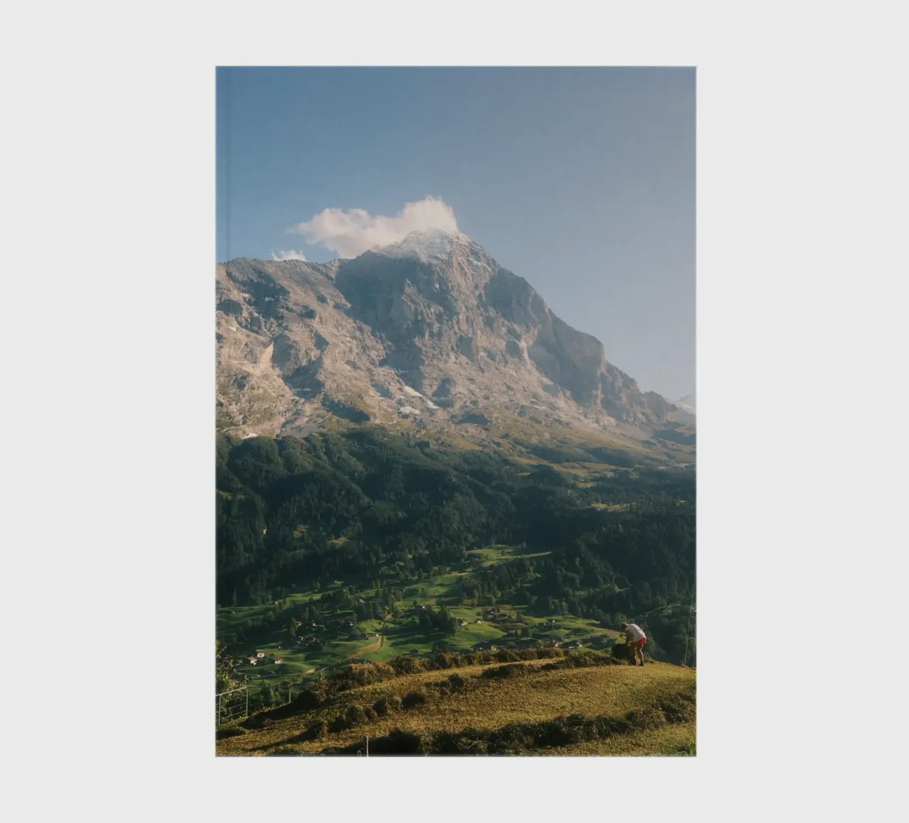 Harvest Under the Eiger notebook by FujiSwiss