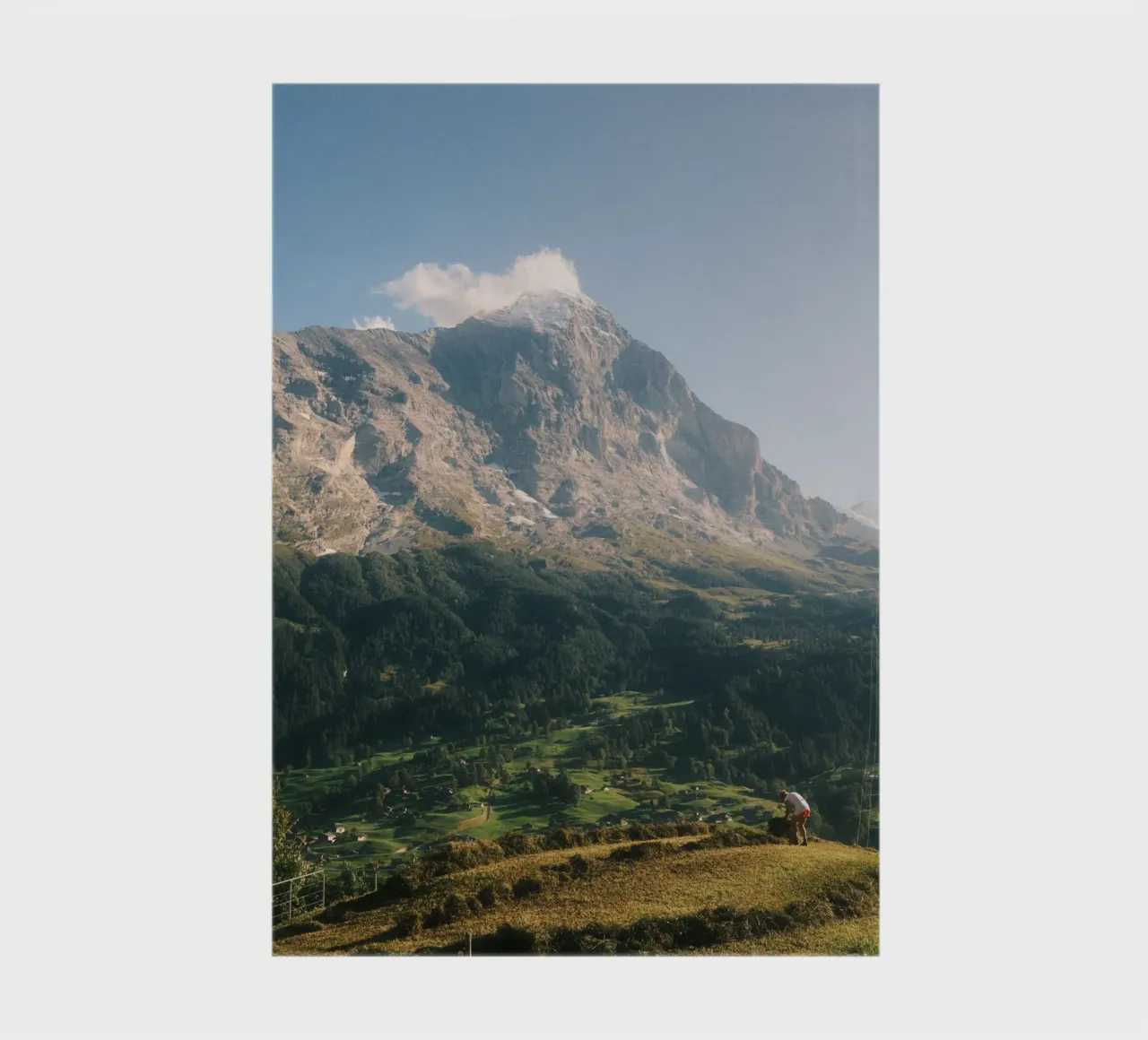 Harvest Under the Eiger notebook by FujiSwiss