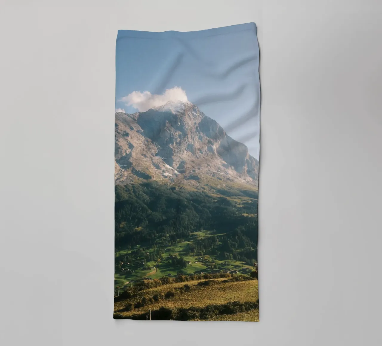Harvest Under the Eiger towel by FujiSwiss