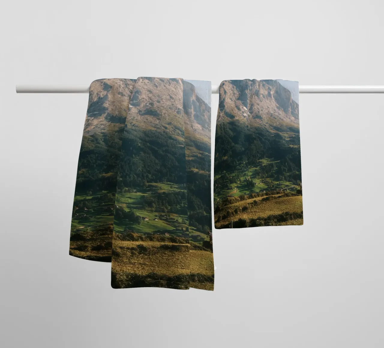 Harvest Under the Eiger towel by FujiSwiss