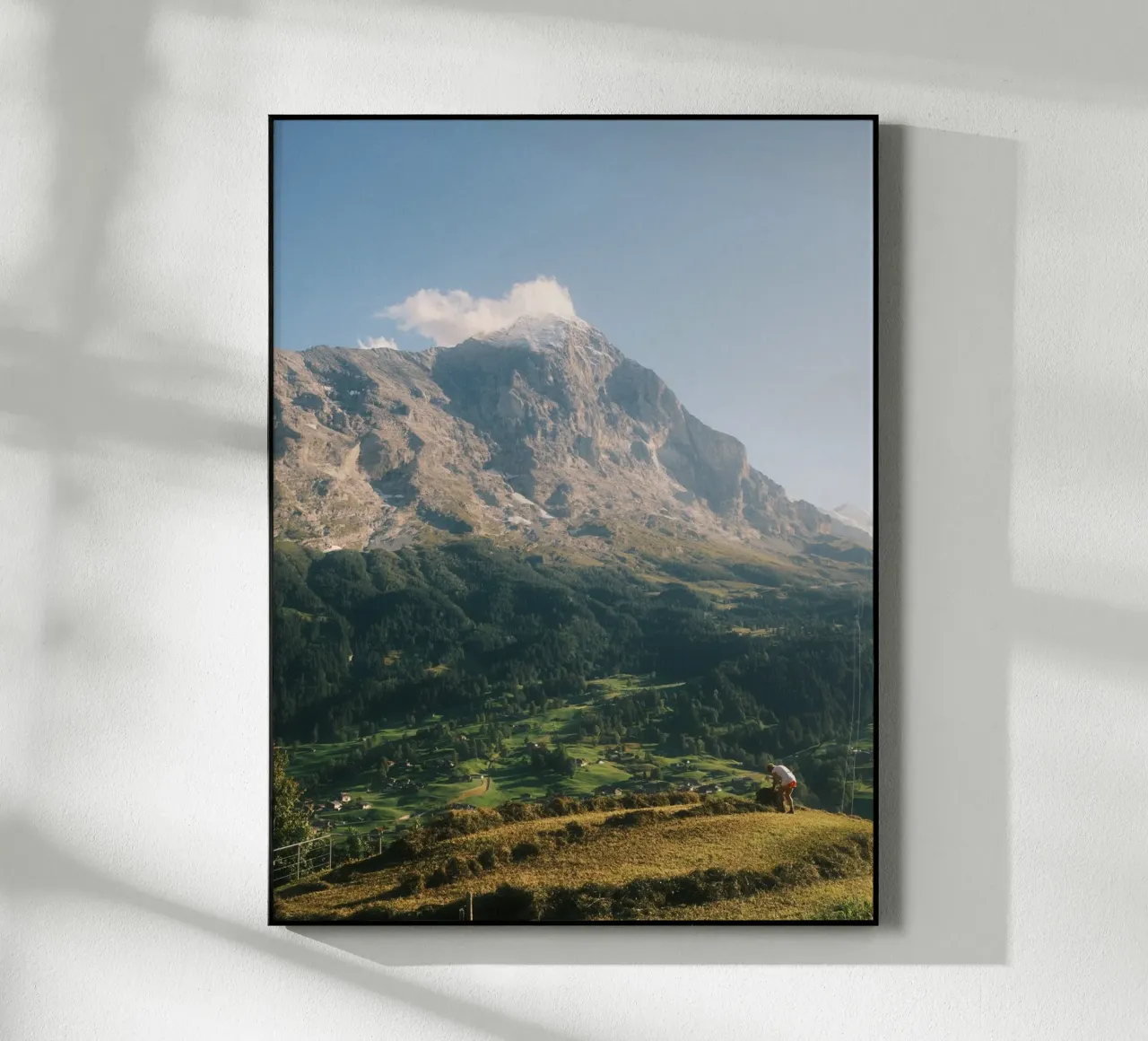 Harvest Under the Eiger plexiglass da FujiSwiss
