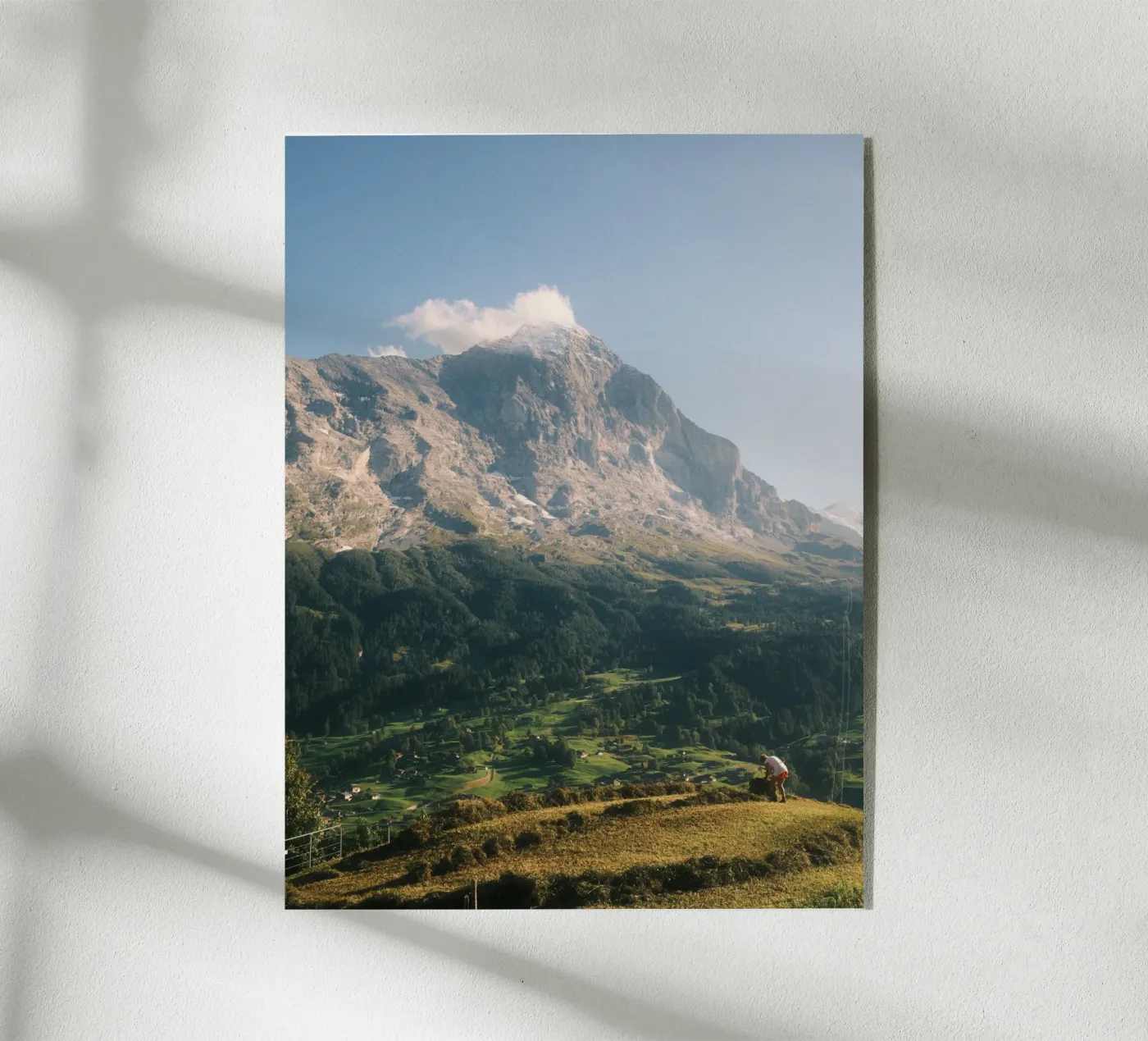 Harvest Under the Eiger plexiglass da FujiSwiss