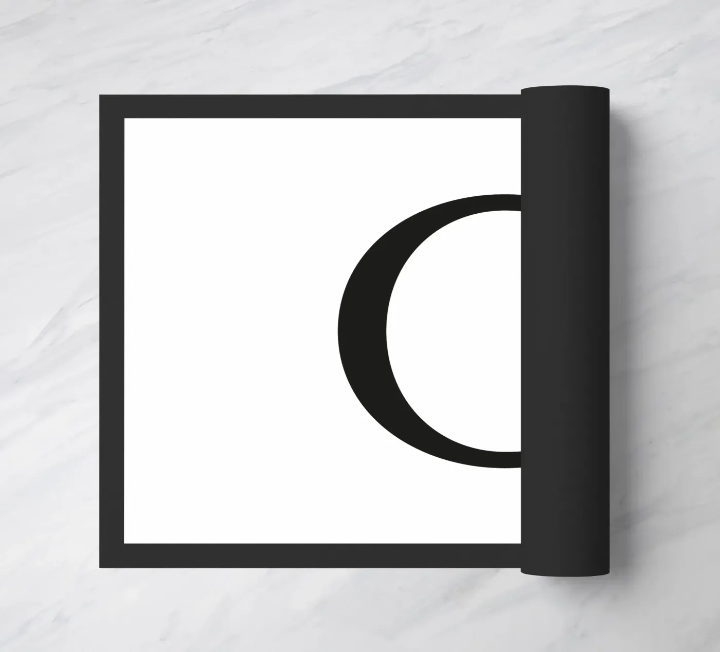 Letter C doormat by Katja Stehle Design