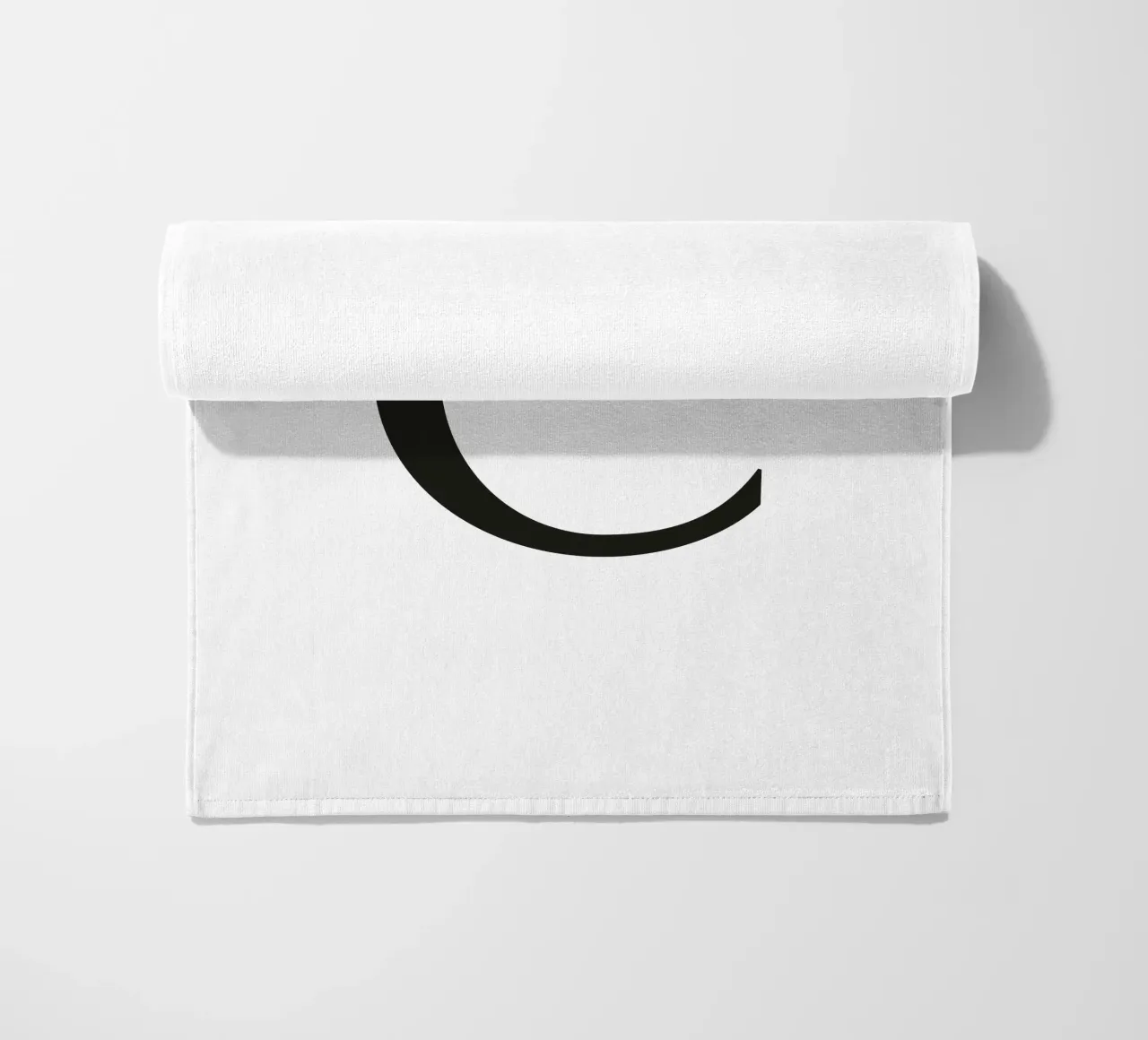 Lettera C telo mare da Katja Stehle Design