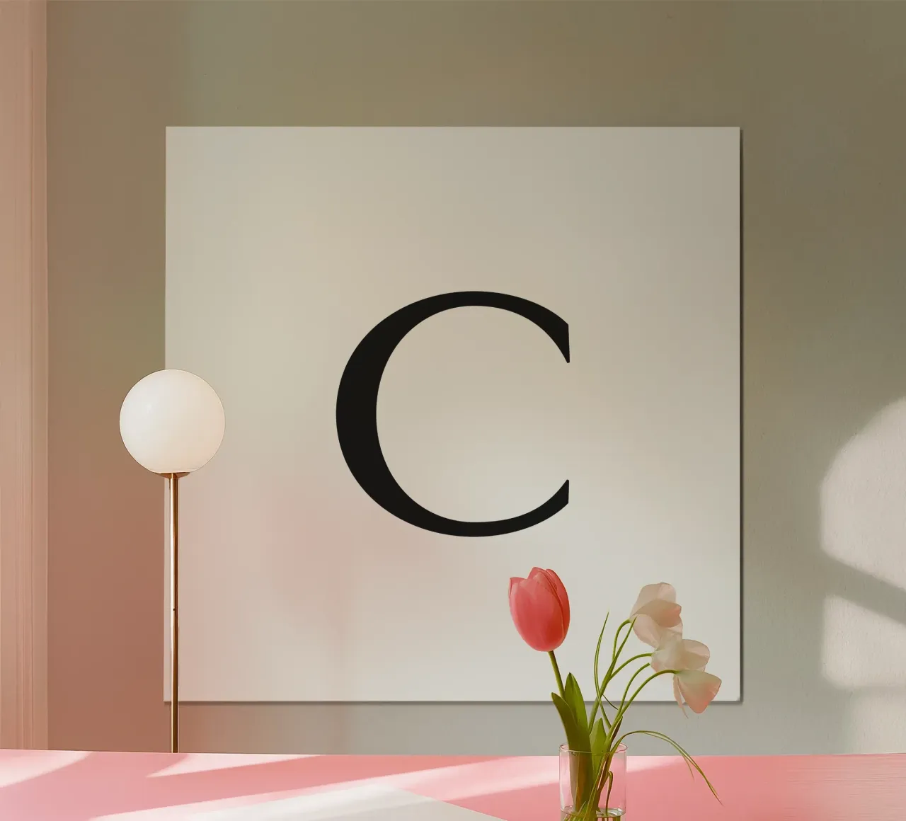 Letter C poster da Katja Stehle Design