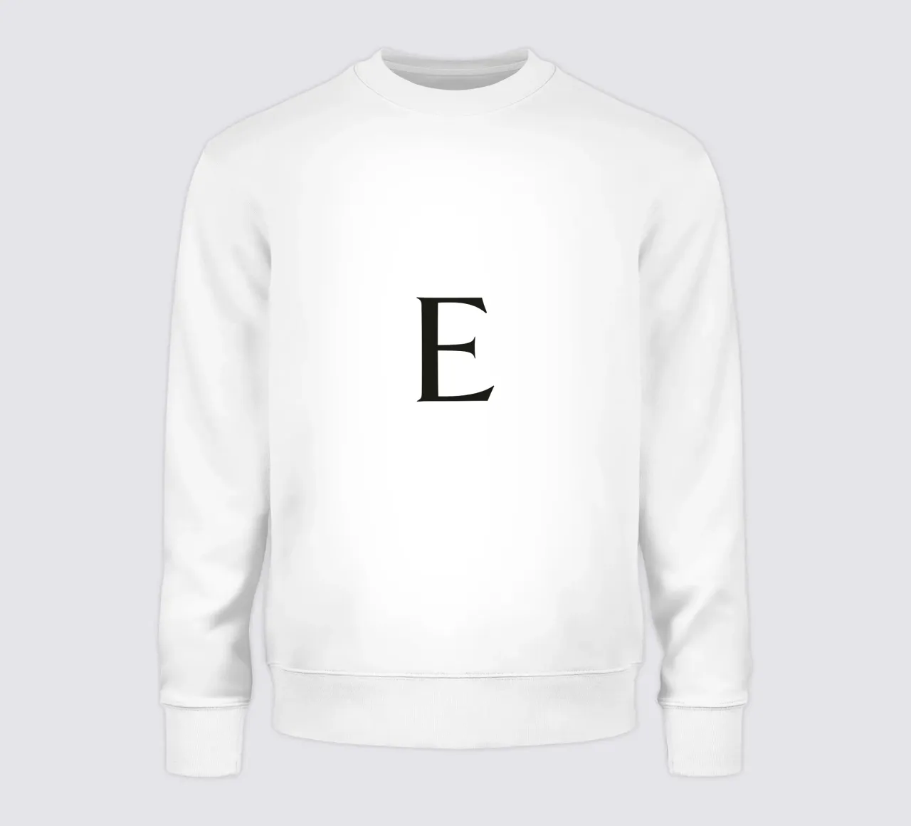 Lettera E felpa da Katja Stehle Design