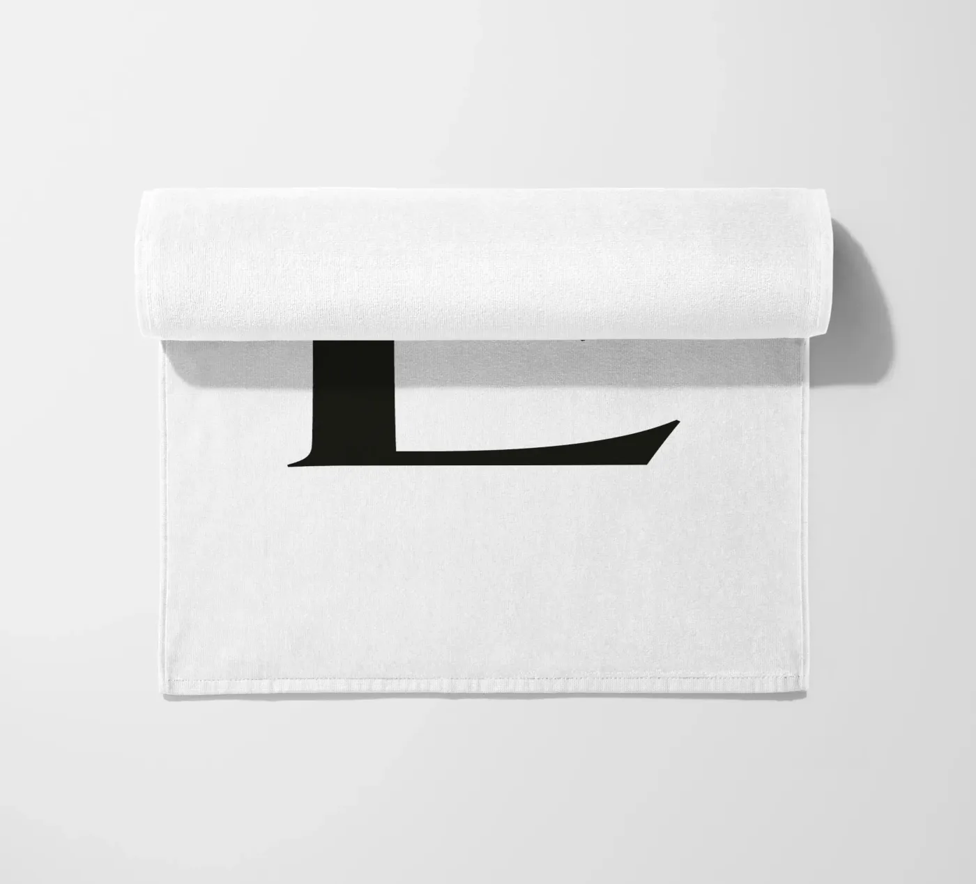 Letter E serviette de plage de Katja Stehle Design