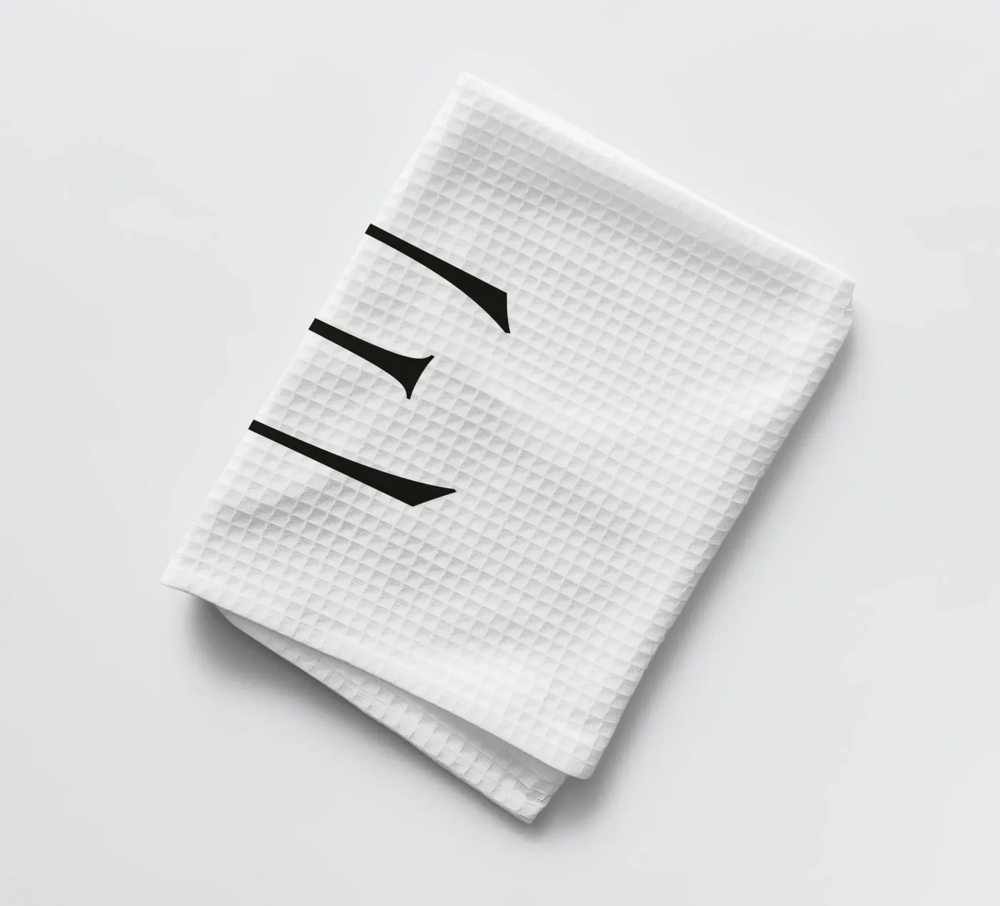 Buchstabe E Geschirrtuch von Katja Stehle Design