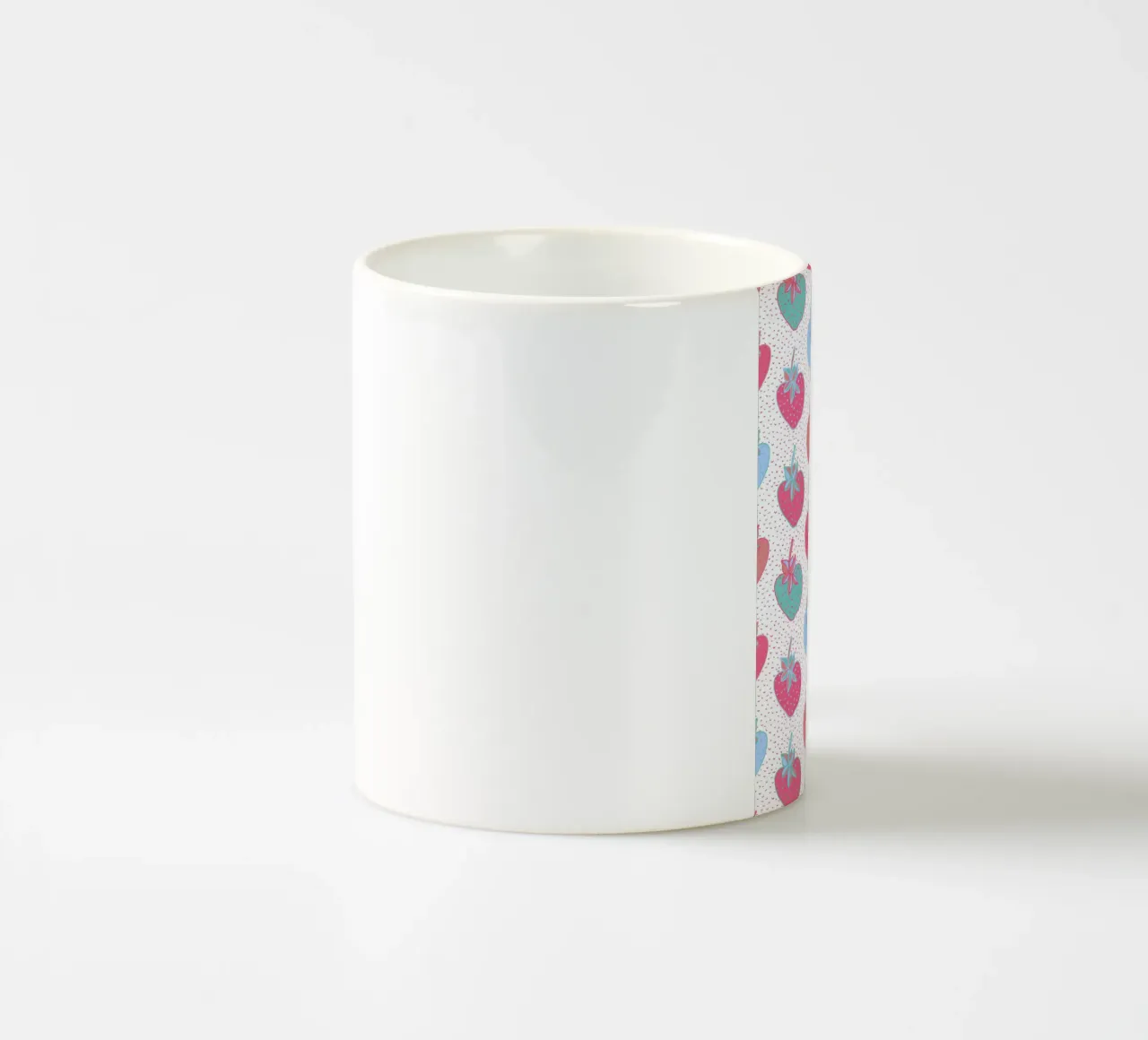 Carina la fragola tazza in ceramica da nina leth