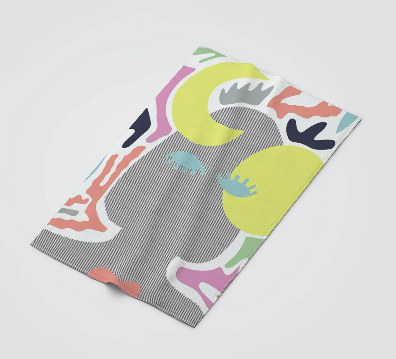 Sun & Moon Girl coperta in pile da Linda Gobeta