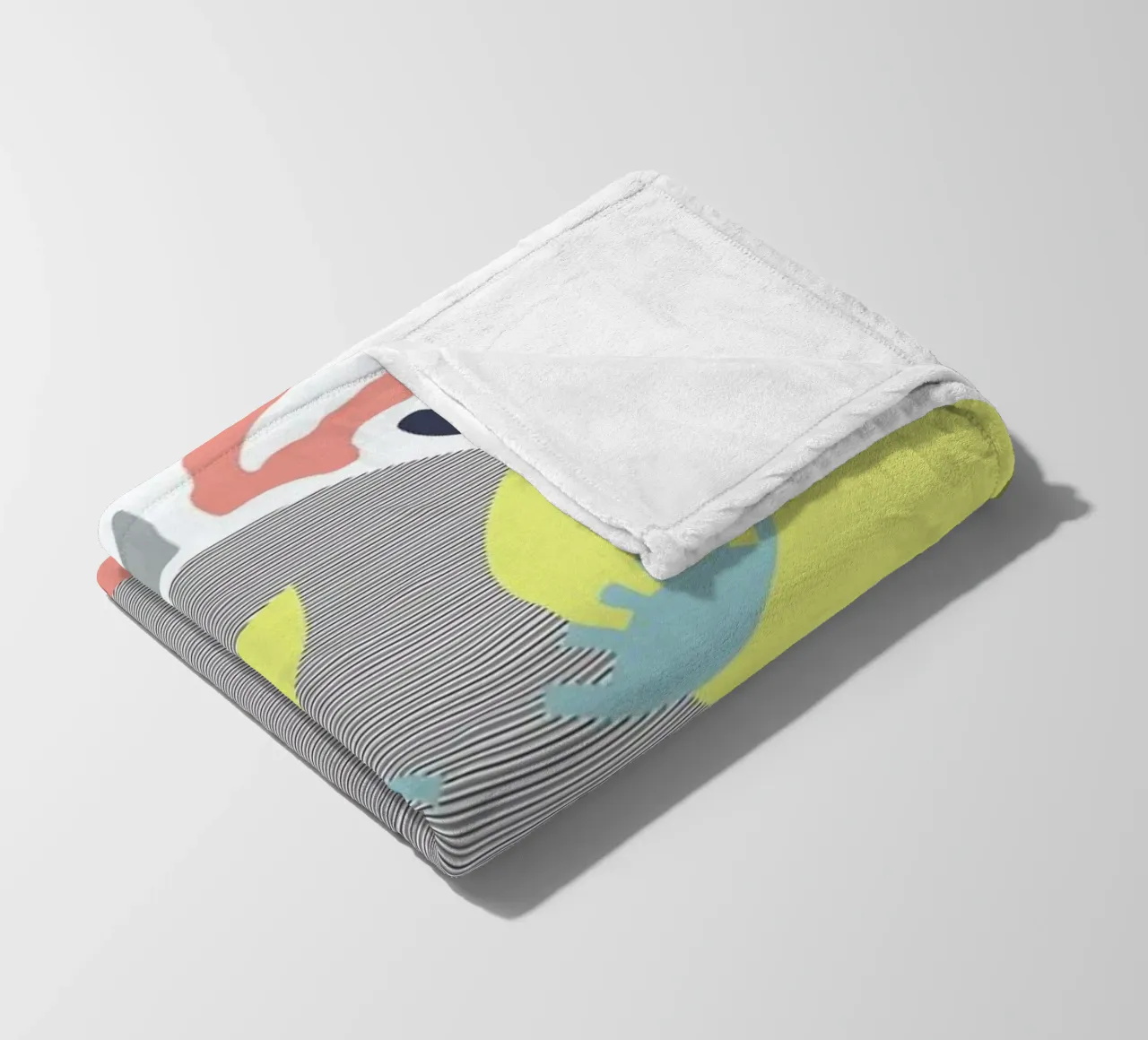 Sun & Moon Girl coperta in pile da Linda Gobeta