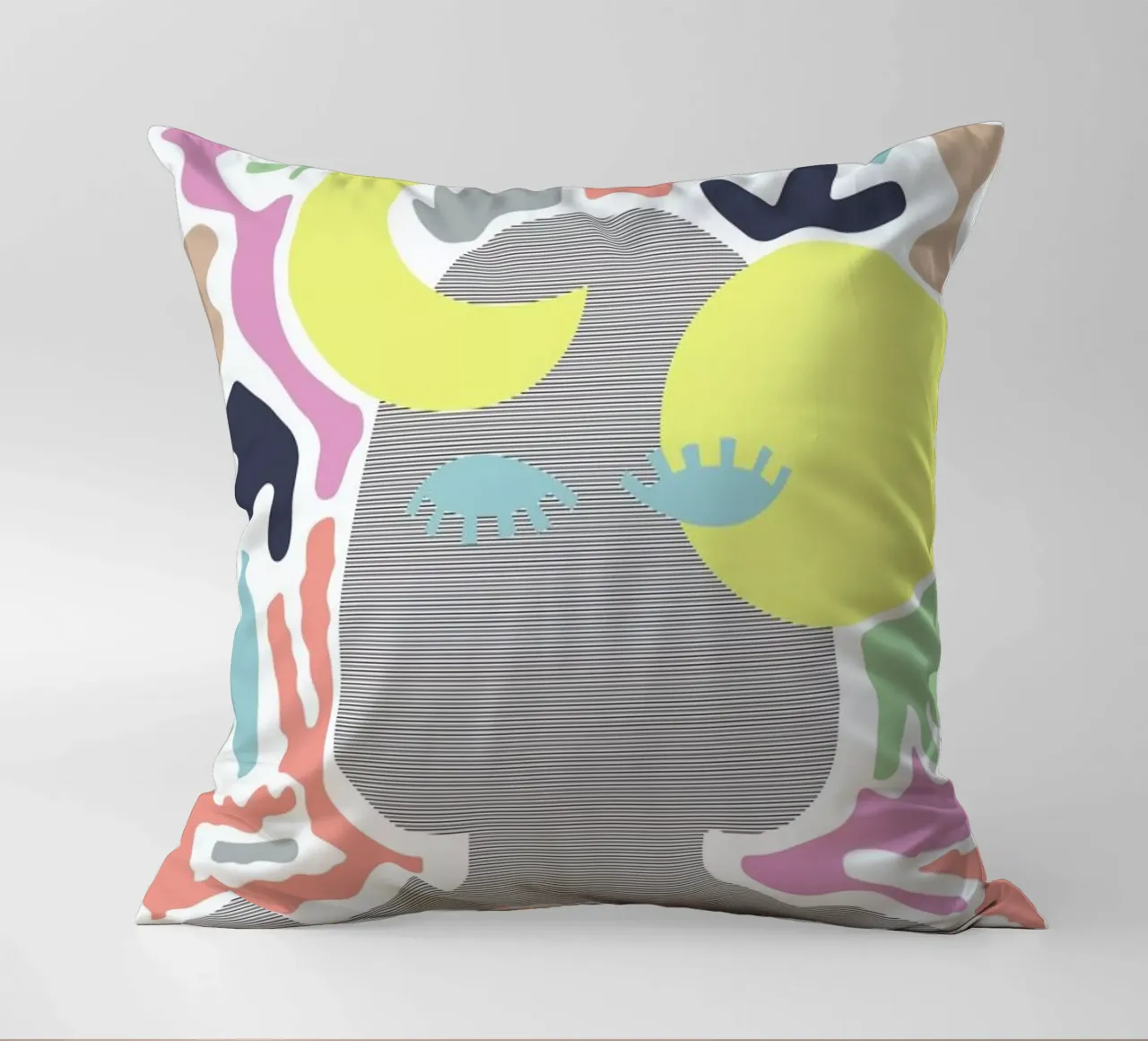 Sun & Moon Girl cuscino da Linda Gobeta