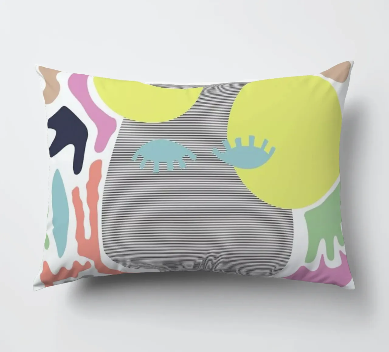Sun & Moon Girl cuscino da Linda Gobeta