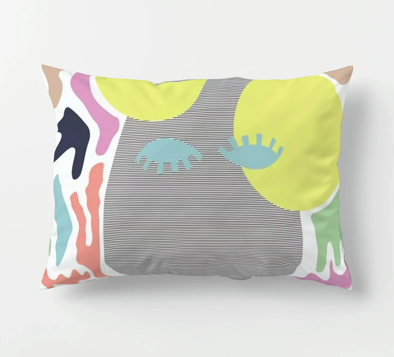 Sun & Moon Girl cuscino da Linda Gobeta