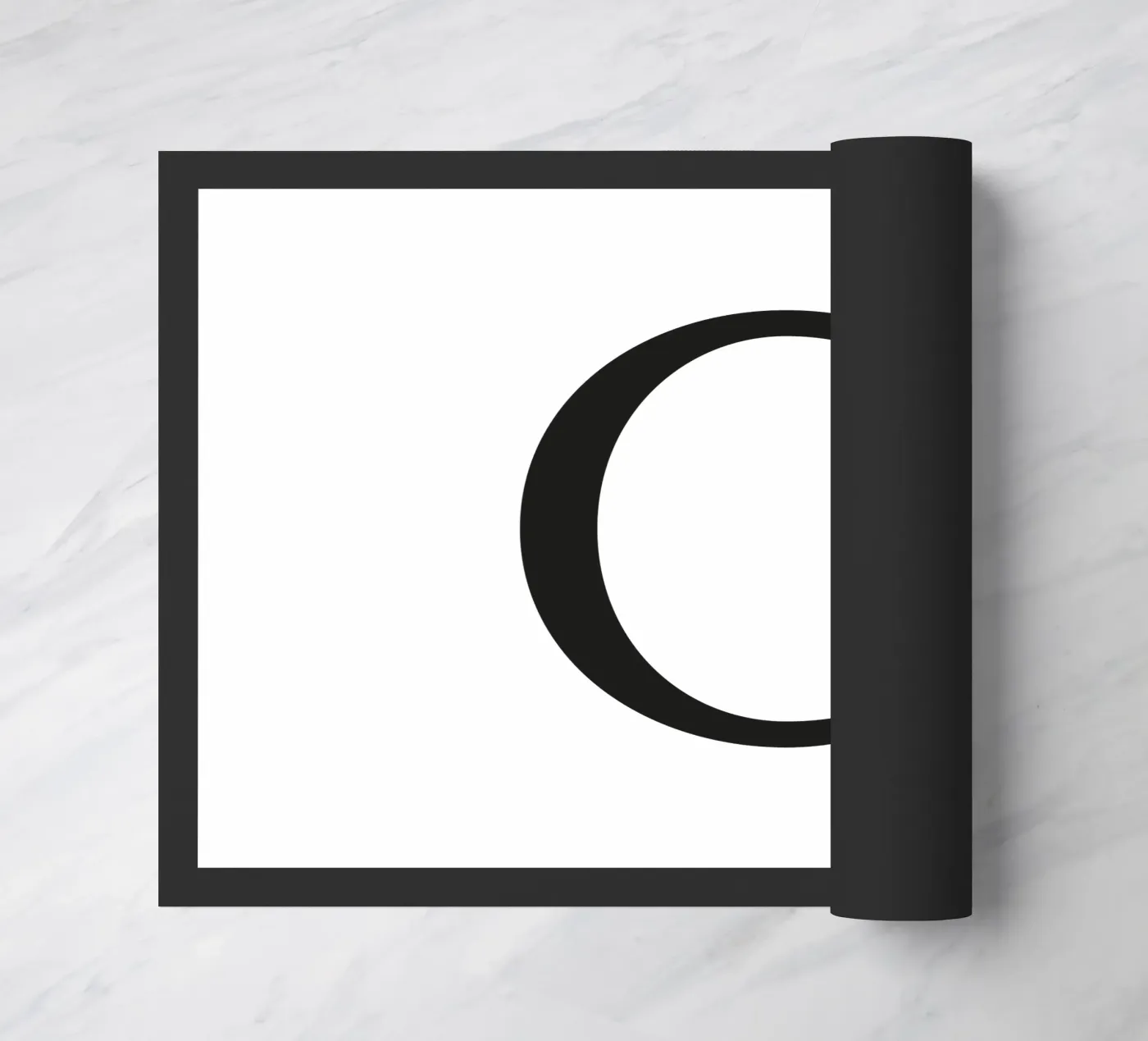 Brief G deurmat van Katja Stehle Design