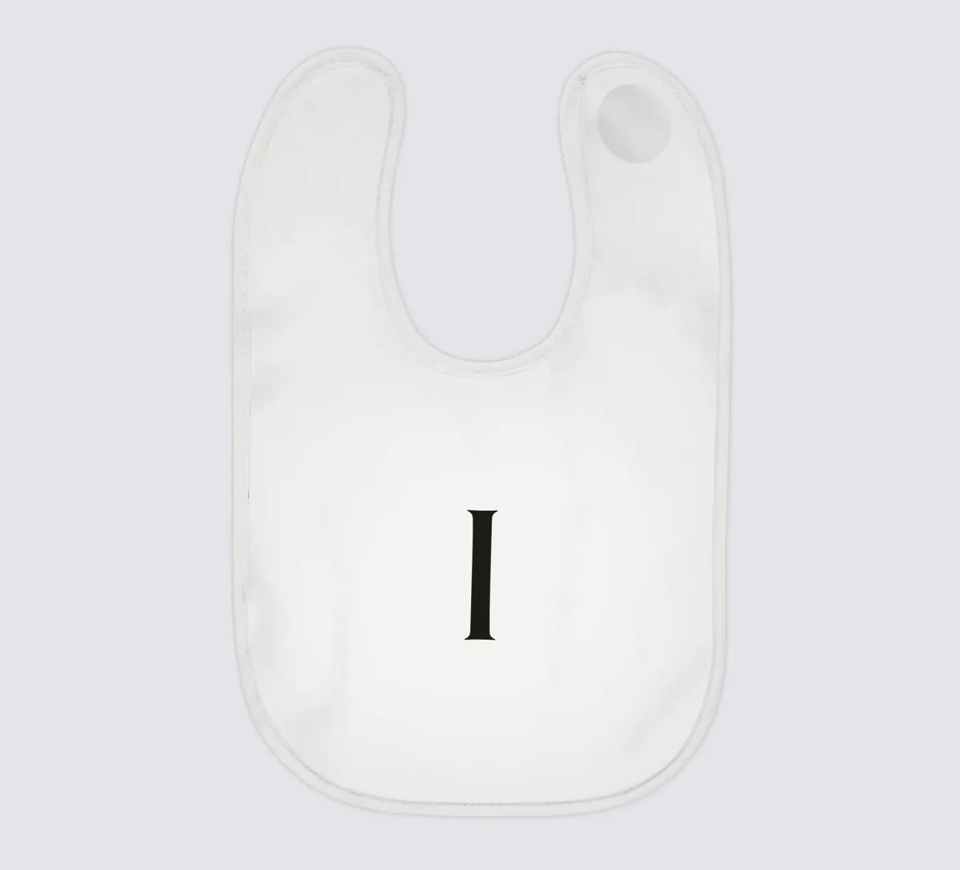 Lettera I bavaglino da Katja Stehle Design