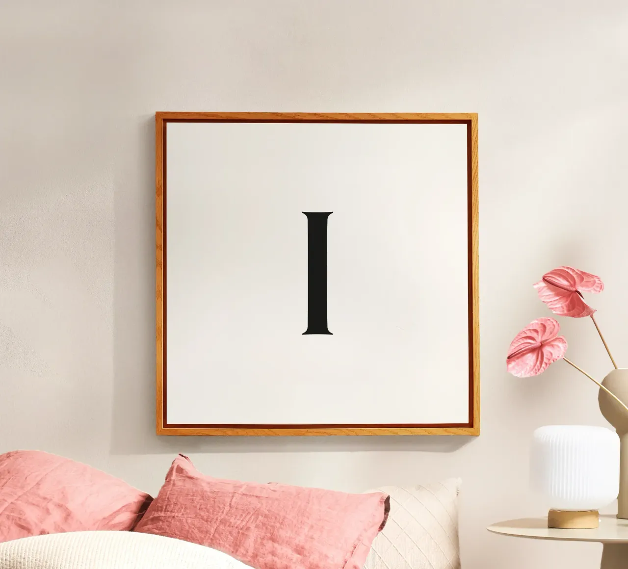 Lettera I plexiglass da Katja Stehle Design