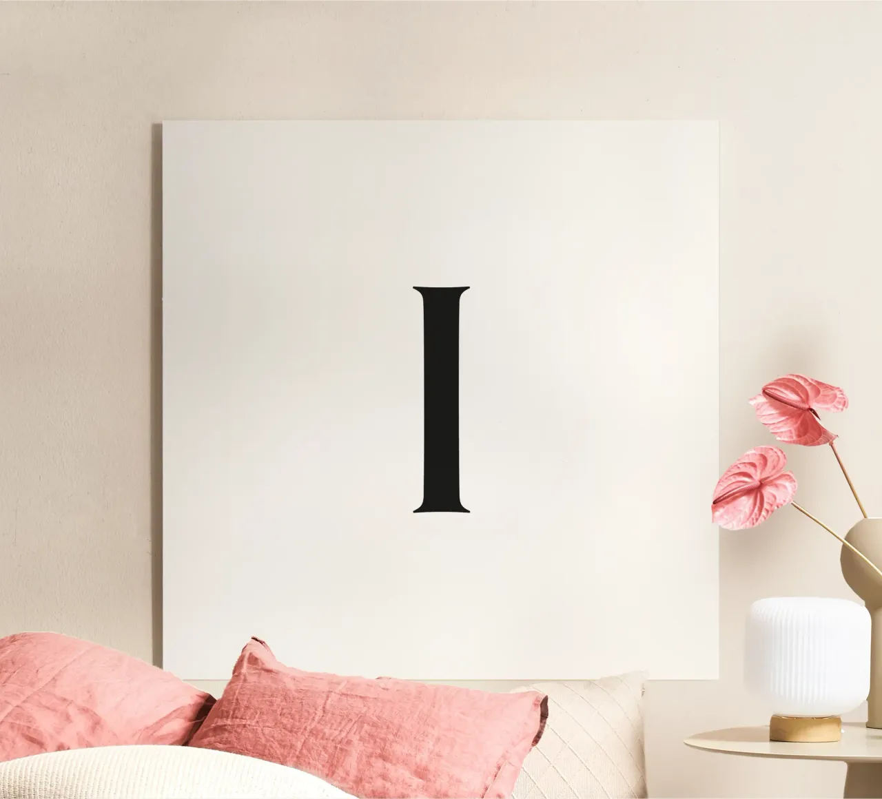 Lettera I plexiglass da Katja Stehle Design