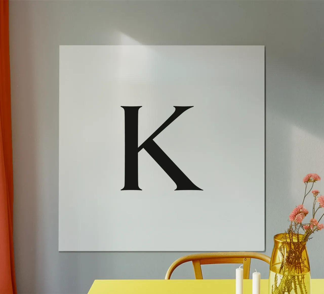 Lettera K poster da Katja Stehle Design