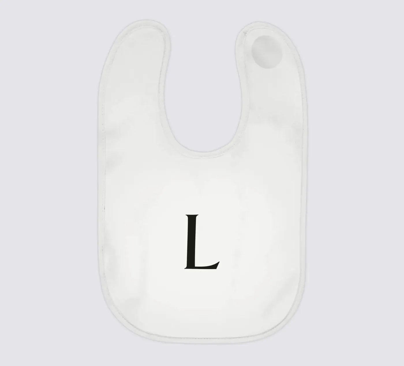 Lettera L bavaglino da Katja Stehle Design