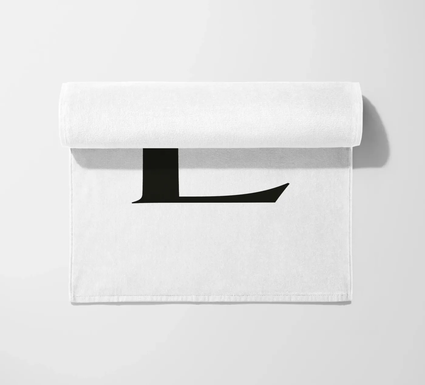 Lettera L telo mare da Katja Stehle Design