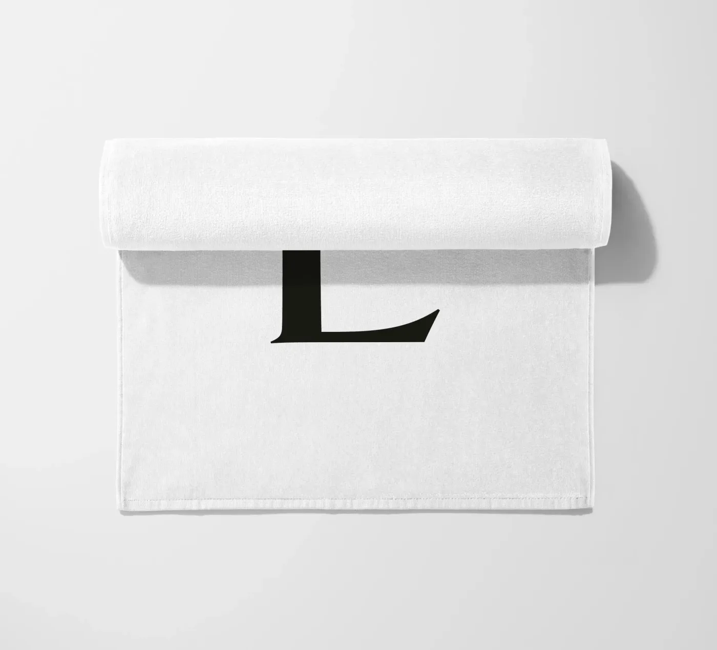 Lettera L telo mare da Katja Stehle Design