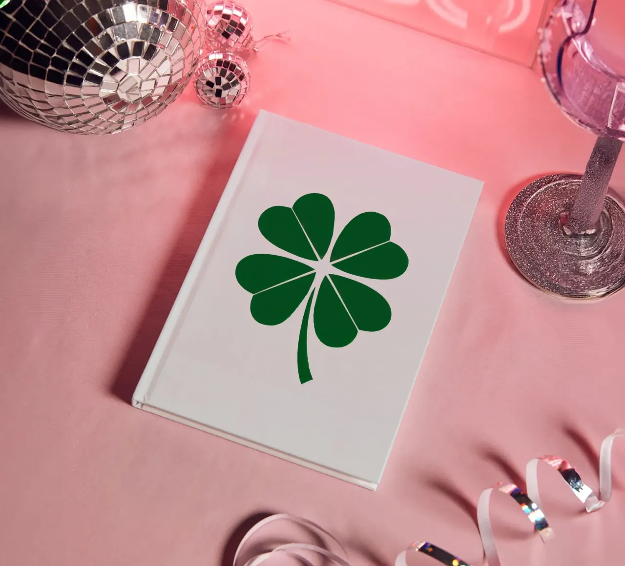 Four Leaf Clover notebook by logic
