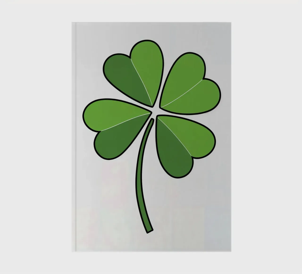 Four Leaf Clover notebook by logic