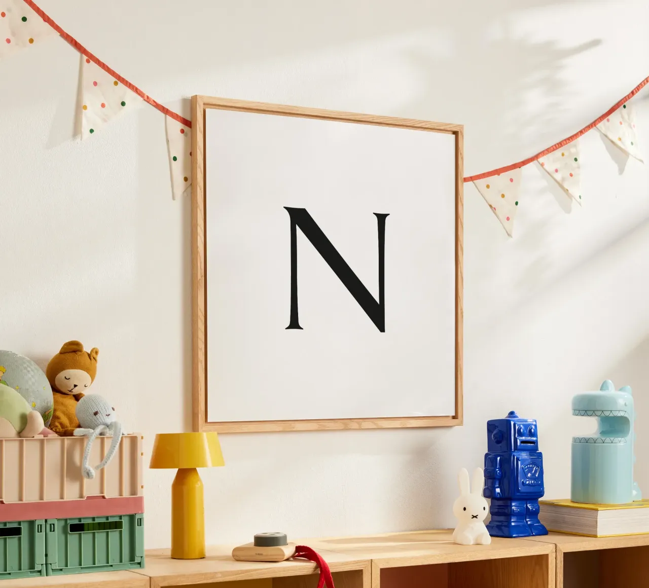 Lettera N plexiglass da Katja Stehle Design