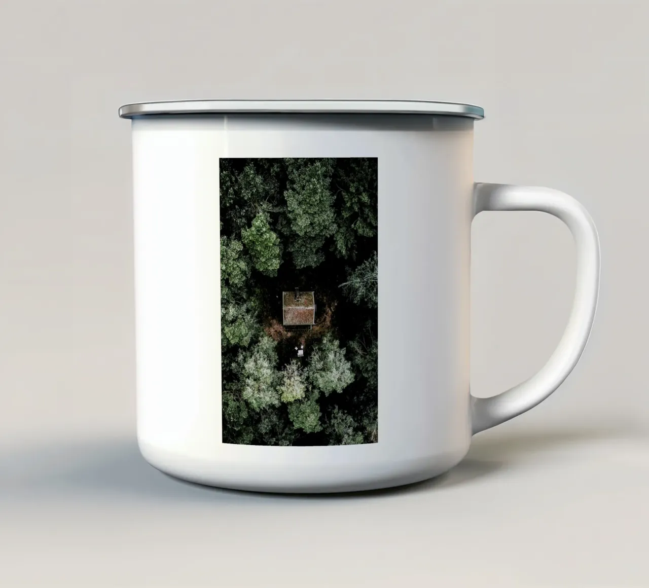 Hidden Gem enamel mug by Airpixels