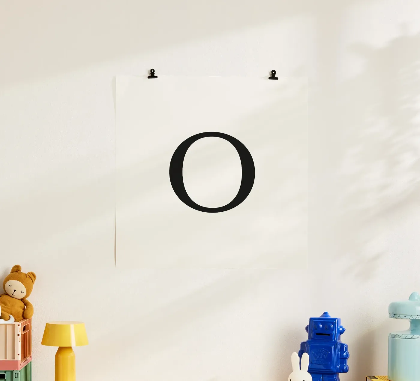 Lettera O poster da Katja Stehle Design