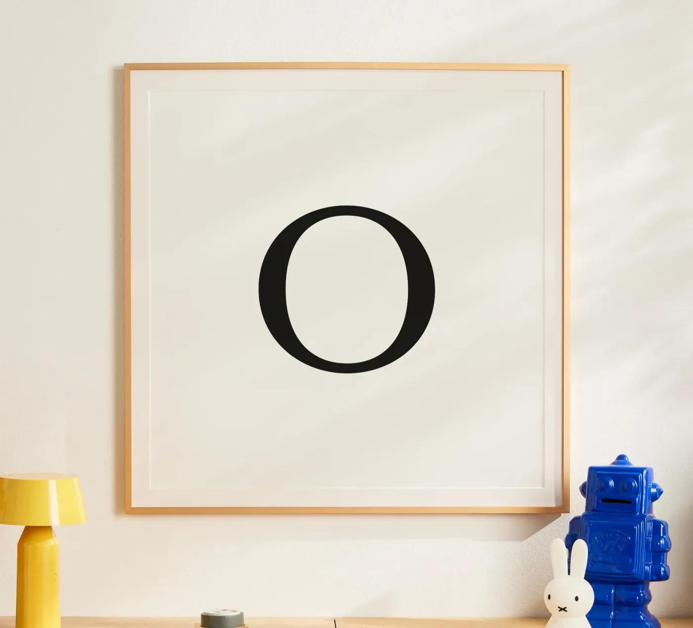 Lettera O poster da Katja Stehle Design