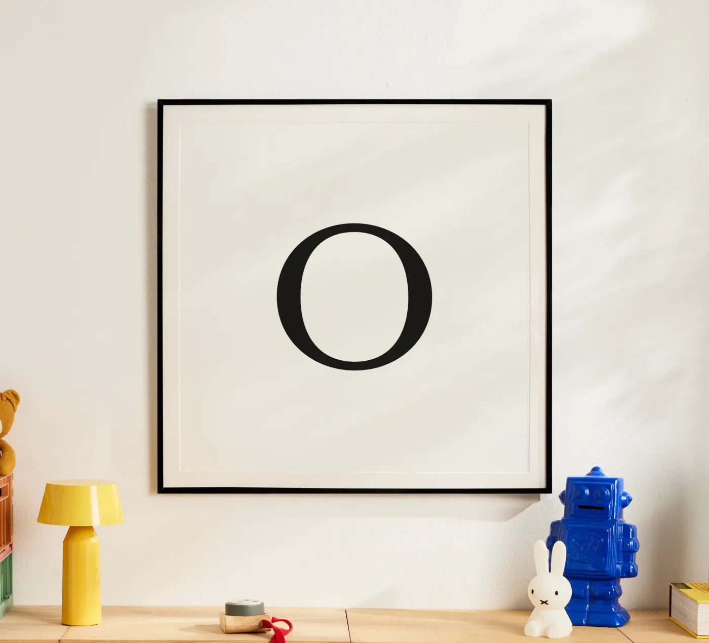 Lettera O poster da Katja Stehle Design